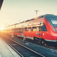 Porażenie prądem na stacji kolejowej