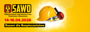 Międzynarodowe Targi Ochrony Pracy, Pożarnictwa i Ratownictwa SAWO 2026 14-16.04.2026 Poznań